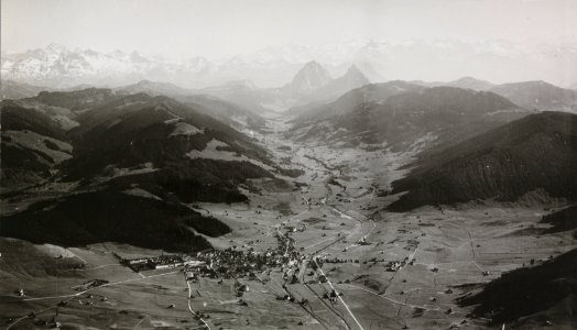 ETH-BIB-Einsiedeln, Alptal, Mythen, Urneralpen v. N. aus 2000 m-Inlandflüge-LBS MH01-005606