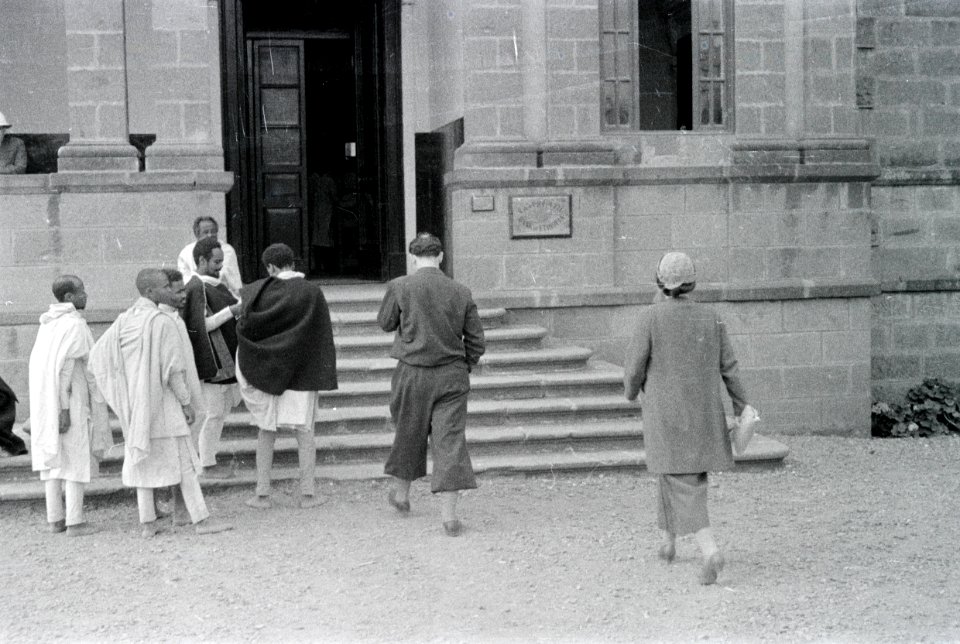 ETH-BIB-Eingang der Bank of Ethiopia, Addis Abeba-Abessinienflug 1934-LBS MH02-22-0996
