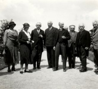 ETH-BIB-Einstein, Albert (1876-1965), Besuch beim belgischen Königspaar-Portrait-Portr 10390