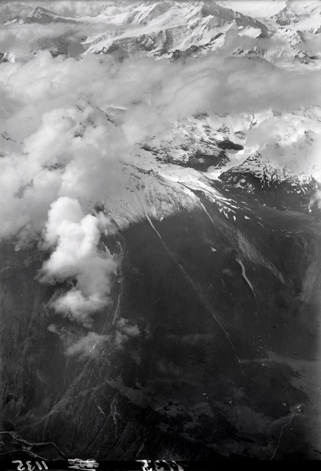 ETH-BIB-Engelbergeralpen, Gerschnialp, Trüebsee, Laubergsgrat v. N. aus 3500 m-Inlandflüge-LBS MH01-001135