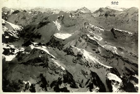 ETH-BIB-Engelberg, Engelbergeralpen v. W. aus 3700 m-Inlandflüge-LBS MH01-000311-AL