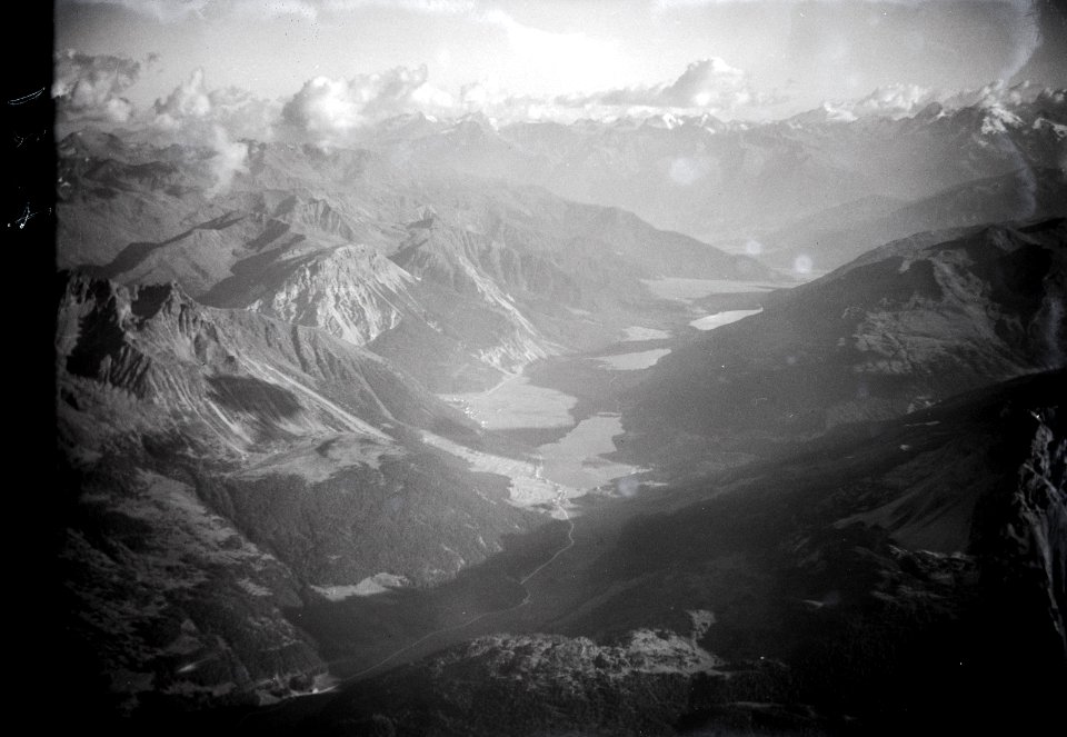 ETH-BIB-Engadin, Silsersee, Silvaplanersee-Inlandflüge-LBS MH01-007021