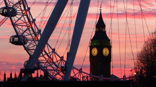 Ferris wheel england united kingdom photo