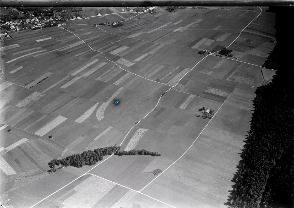 ETH-BIB-Felder, Val-de-Ruz, Dombresson v. S. aus 1600 m-Inlandflüge-LBS MH01-005271