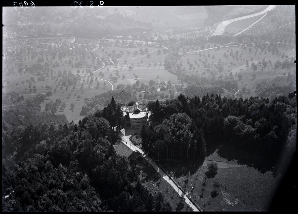 ETH-BIB-Felsenegg, Restaurant Felsenegg, Adliswil-Inlandflüge-LBS MH01-006903