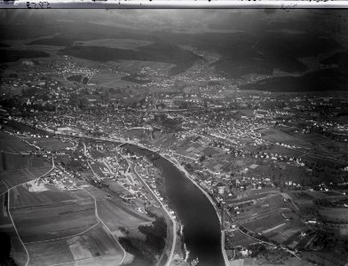 ETH-BIB-Feuerthalen, Schaffhausen v. S. O. aus 500 m-Inlandflüge-LBS MH01-005953