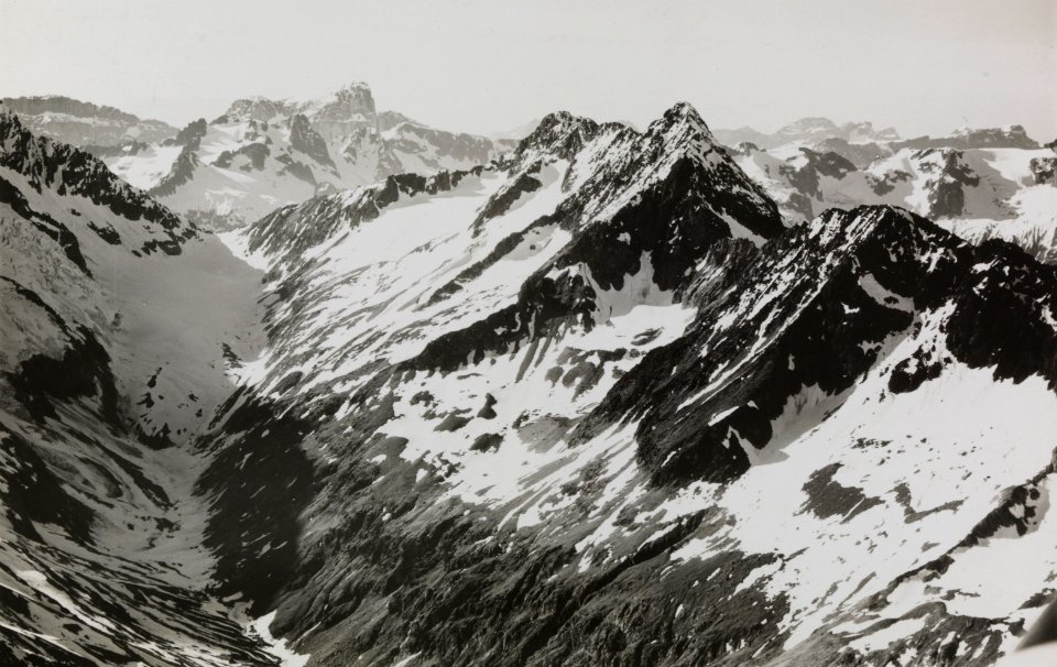 ETH-BIB-Fleckistock, Wallenburfirn, Titlis, Uri Rotstock v. S. aus 3400 m-Inlandflüge-LBS MH01-005638