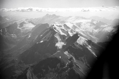 ETH-BIB-Flug Wien - Zürich über Grossglockner - Oetztal - Silvretta - Walensee-Weitere-LBS MH02-10-0005