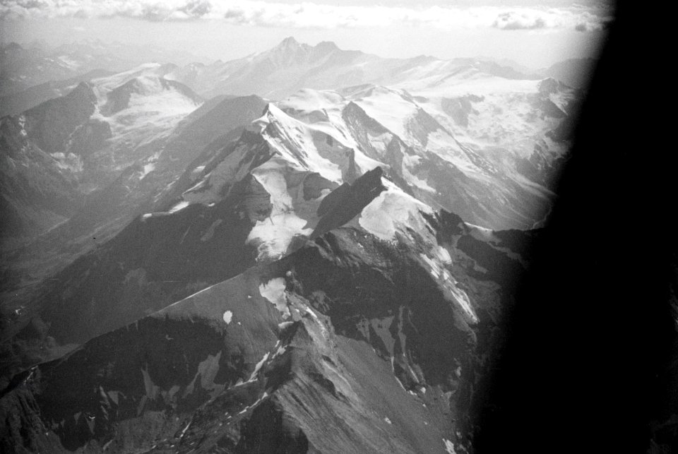 ETH-BIB-Flug Wien - Zürich über Grossglockner - Oetztal - Silvretta - Walensee-Weitere-LBS MH02-10-0006