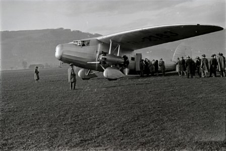 ETH-BIB-Flug- Dornier DO K3, Zürich, Bern, Ing. Gsell-Inlandflüge-LBS MH05-93-12