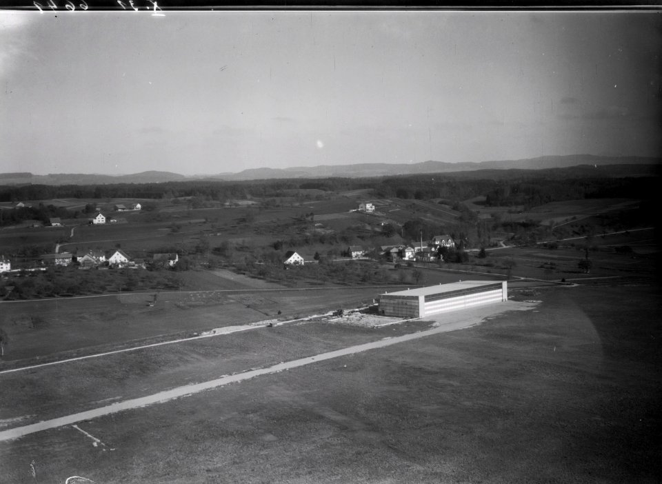 ETH-BIB-Flugplatz Dübendorf, Werftbau, Wangen-Inlandflüge-LBS MH01-006641