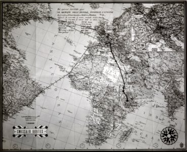 ETH-BIB-Flugroute Zürich-Khartoum-Addis Abeba, 1954-Abessinienflug 1934-LBS MH02-22-1189