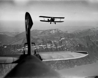 ETH-BIB-Flugzeuge über Brienzersee, Habkern, Hohgant v. S. aus 4000 m-Inlandflüge-LBS MH01-001179