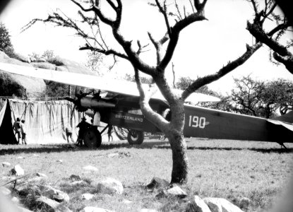 ETH-BIB-Fokker F.VII im Camp Serengeti-Kilimanjaroflug 1929-30-LBS MH02-07-0326