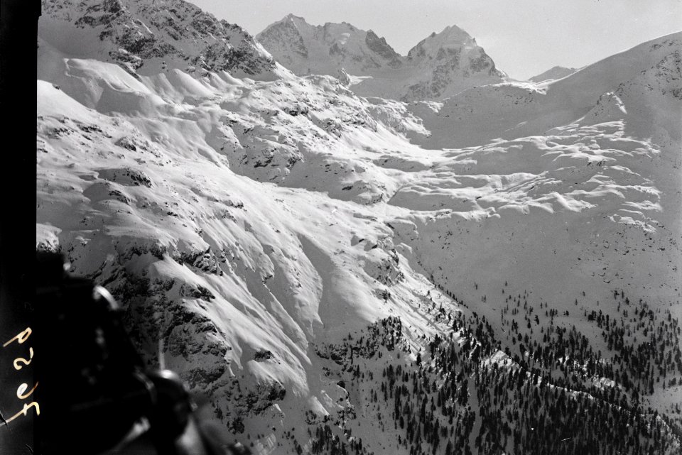ETH-BIB-Fourcla Surlej, dahinter Piz Bernina und Piz Roseg-Inlandflüge-LBS MH01-007659