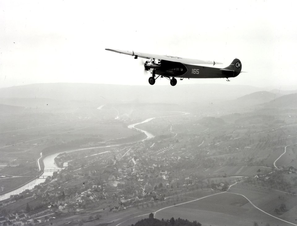 ETH-BIB-Fokker VIIb über Höngg-Inlandflüge-LBS MH01-006722