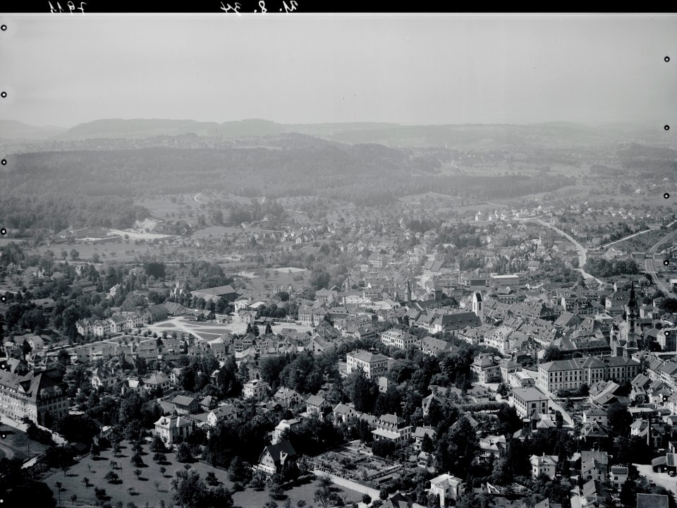 ETH-BIB-Frauenfeld, westliches Quartier aus 300 m-Inlandflüge-LBS MH01-007911