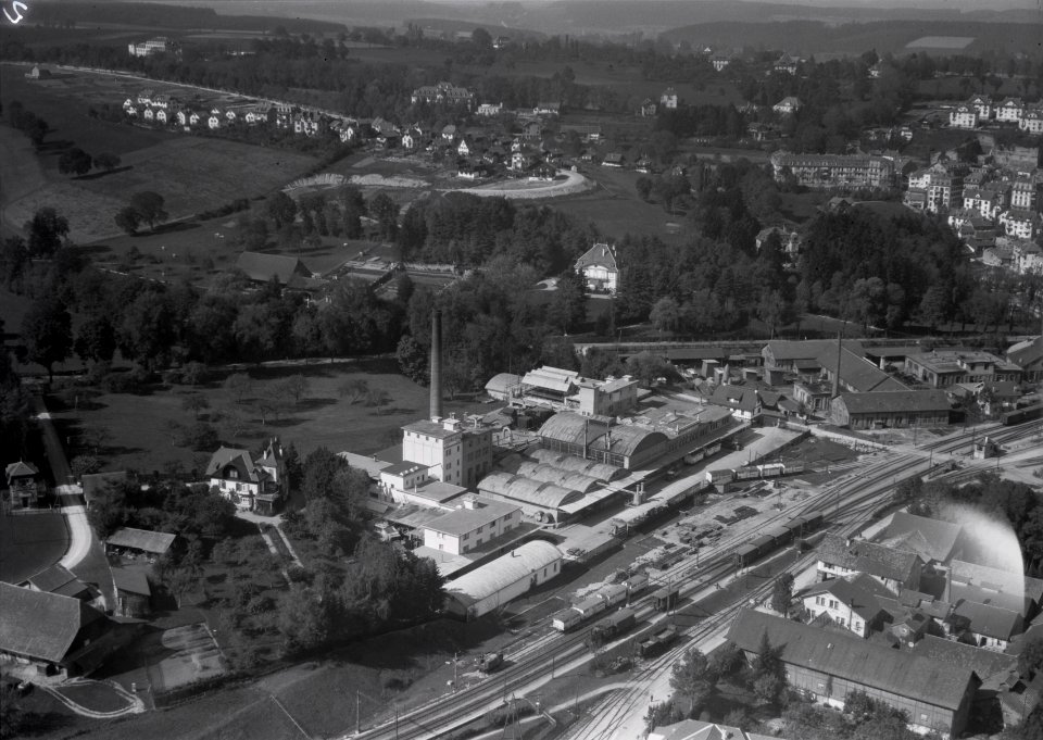ETH-BIB-Freiburg, Brauerei Cardinal-Inlandflüge-LBS MH03-0268