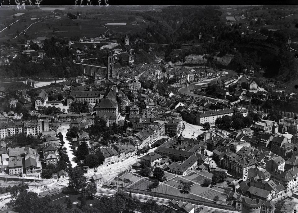 ETH-BIB-Fribourg, Altstadt-Inlandflüge-LBS MH01-007179