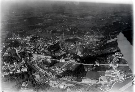 ETH-BIB-Fribourg, Übersicht v. S. aus 500 m-Inlandflüge-LBS MH01-002158