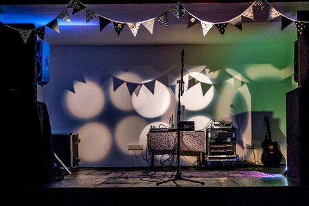 Stage music entertainment