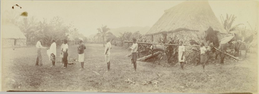 ETH-BIB-Friedlaender-Fiji, Begrüssung in Nagarawai-Hs 0625a-0003-038