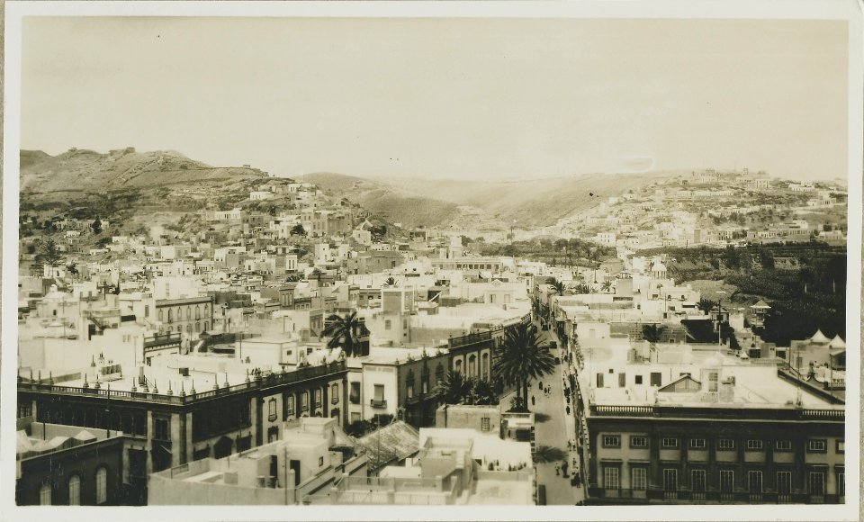 ETH-BIB-Friedlaender-Gran Canaria, Las Palmas von der Kathedrale aus-Hs 1309-0029-002