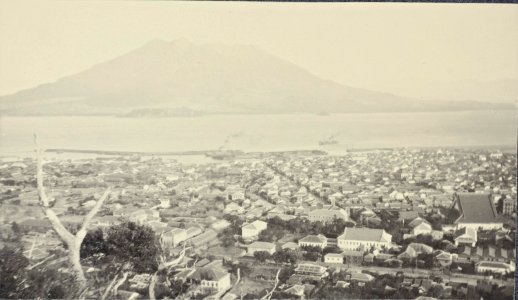 ETH-BIB-Friedlaender-Kagoshima mit Sakurashima-Ans 05420-041-AL-FL