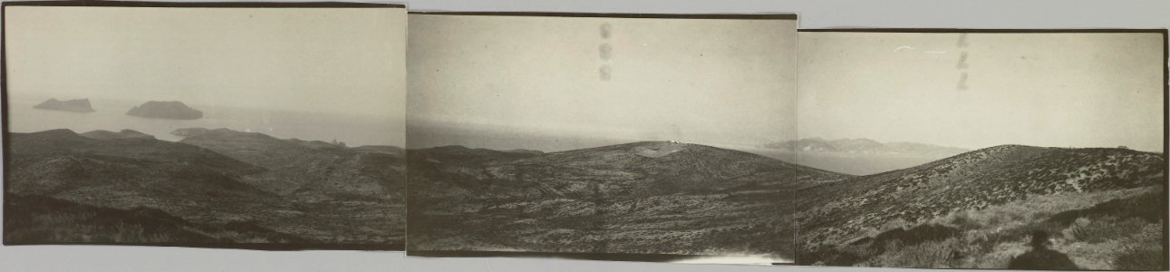 ETH-BIB-Friedlaender-Milos, Panorama- Trachylas nach N., Arkadhias-Hs 0625a-0004-060-FL