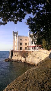 Italy miramare castle architecture