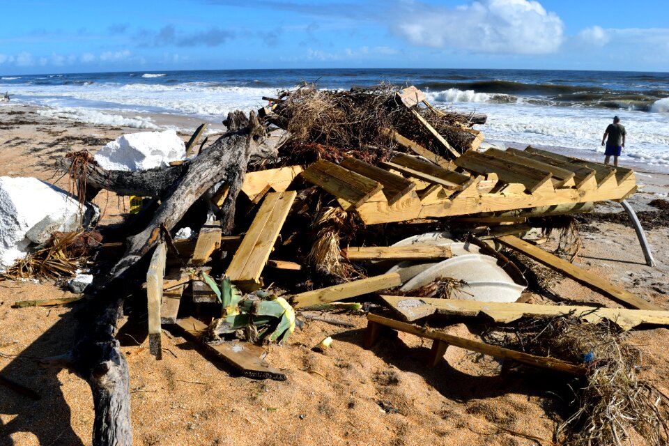Destruction damage waste