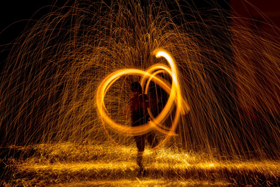Show steel wool light