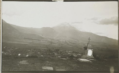 ETH-BIB-Friedlaender-Popocatepetl, vom Sacromonte, Amecameca-Hs 1309-0037-090