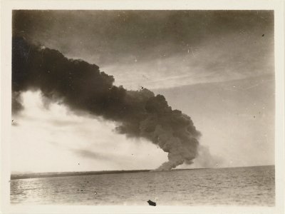 ETH-BIB-Friedlaender-Samoa, Sawaii, Matavanu 1907, Mündung der Lava ins Meer-Hs 0625a-0003-064
