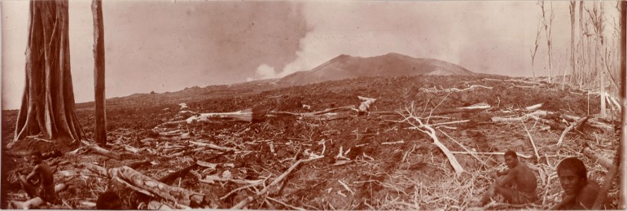 ETH-BIB-Friedlaender-Samoa, Matavanu von SW, 1907-Hs 0625a-0003-073