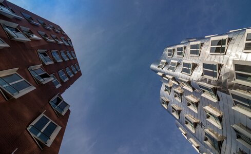Building media harbour modern