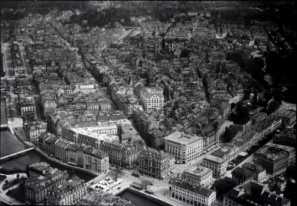 ETH-BIB-Genf = Genève, Altstadt-Inlandflüge-LBS MH01-004592