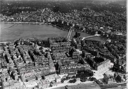 ETH-BIB-Genf = Genève v. N. W. aus 200 m-Inlandflüge-LBS MH01-002050