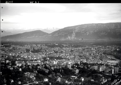 ETH-BIB-Genf = Genève, Salève aus 300 m-Inlandflüge-LBS MH01-007926