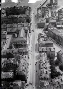 ETH-BIB-Genf = Genève, Rue du Mont Blanc v. N. W. aus 100 m-Inlandflüge-LBS MH01-005936