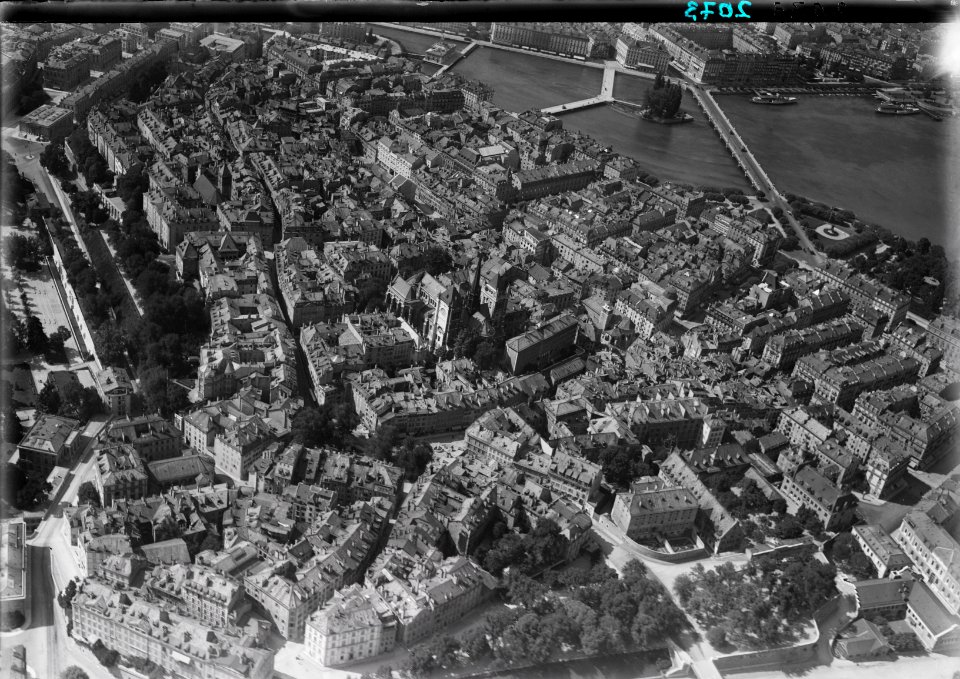 ETH-BIB-Genf = Genève, St. Pierre aus 200 m-Inlandflüge-LBS MH01-002073