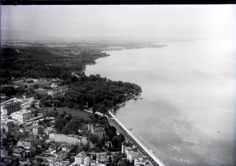 ETH-BIB-Genf = Genève-Bellevue aus 200 m-Inlandflüge-LBS MH01-004586