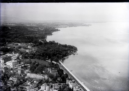 ETH-BIB-Genf = Genève-Bellevue aus 200 m-Inlandflüge-LBS MH01-004586