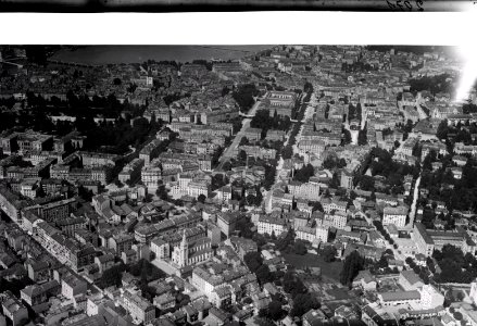 ETH-BIB-Genf = Genève, St. Léger, Malombré, Quartier Champel aus 200 m-Inlandflüge-LBS MH01-002071