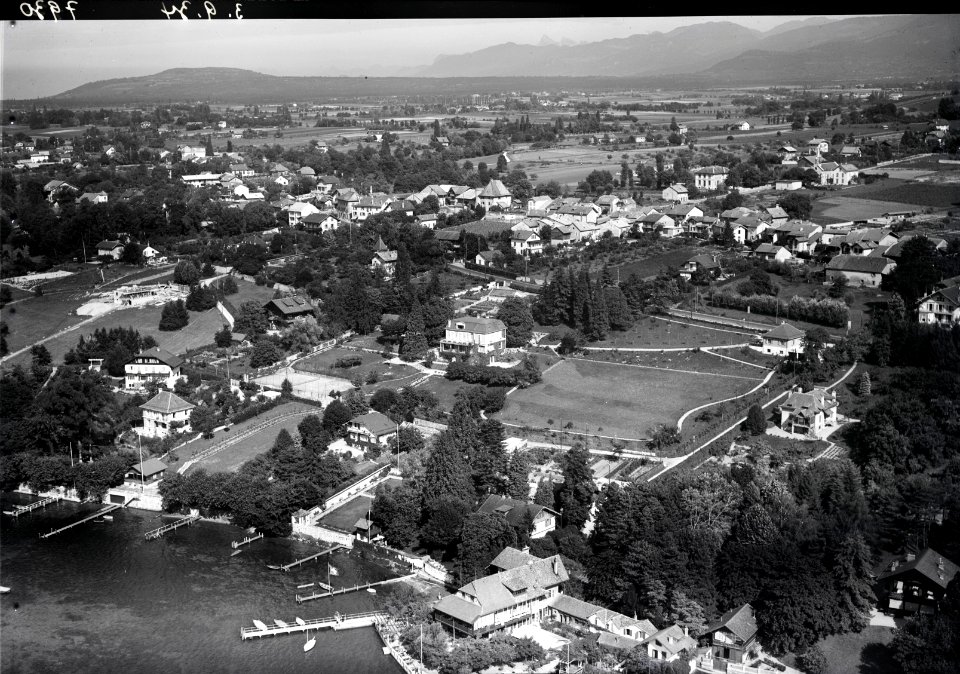 ETH-BIB-Genève, Collonge-Bellerive au Lac v. N. aus 100 m-Inlandflüge-LBS MH01-007930