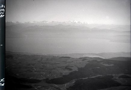ETH-BIB-Genfersee, Mont Blanc Kette v. N. aus 1200 m-Inlandflüge-LBS MH01-006587