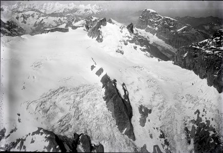 ETH-BIB-Glatt, Firn, Spannörter, Titlis v. N. O. aus 3400 m-Inlandflüge-LBS MH01-004711
