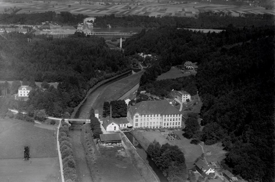 ETH-BIB-Glattfelden, Spinnerei Glattfelden-Inlandflüge-LBS MH03-0954