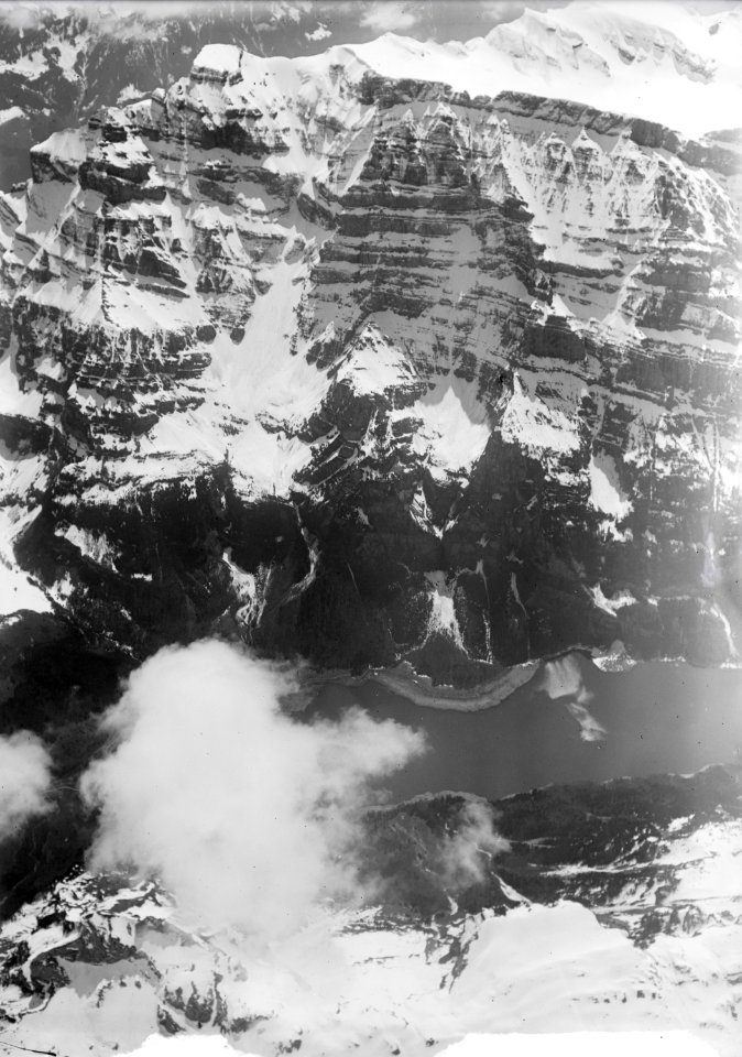 ETH-BIB-Glärnisch, Klöntalersee, Vrenelisgärtli v. N. aus 4000 m-Inlandflüge-LBS MH01-000582