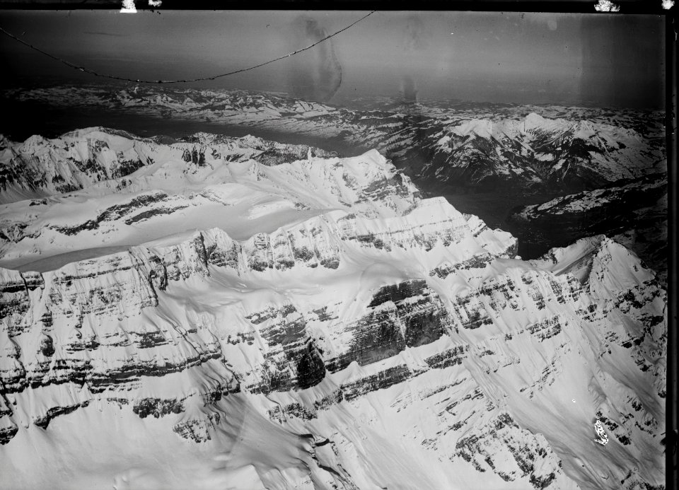 ETH-BIB-Glärnisch, Speer, Zürcheroberland v. S. O. aus 3900 m-Inlandflüge-LBS MH01-001467